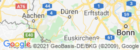 Kreuzau map